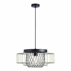 Bon marché 😀 Lampea Suspension industrielle pour salon 127 cm Muguet 🛒 -Optonica Soldes 3701587500750 3