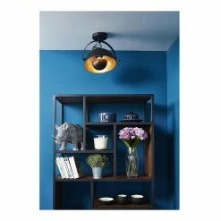 Meilleur prix 🤩 Lampea Suspension industrielle pour salon 42 cm Silène 🧨 -Optonica Soldes 3701587501030 5