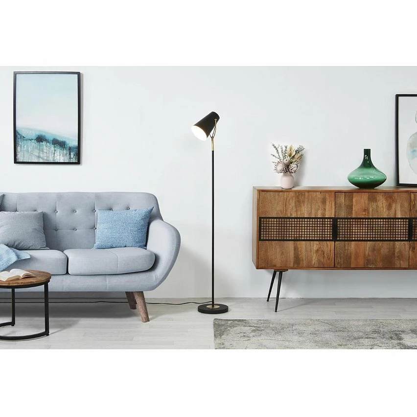 Le moins cher 🎁 Lampea Lampadaire industriel pour salon 150 cm Sureau 🎁 6 Le moins cher 🎁 Lampea Lampadaire industriel pour salon 150 cm Sureau 🎁 – Image 6