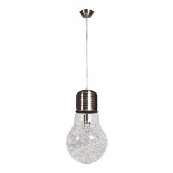 Offres đ Lampea Suspension design pour salon 120 cm Cerisier đ