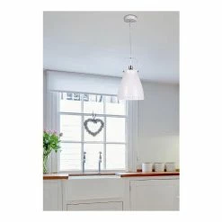 Le moins cher 🤩 Lampea Suspension industrielle pour salon 40 cm Glycine ❤️ -Optonica Soldes 3701587501320 2