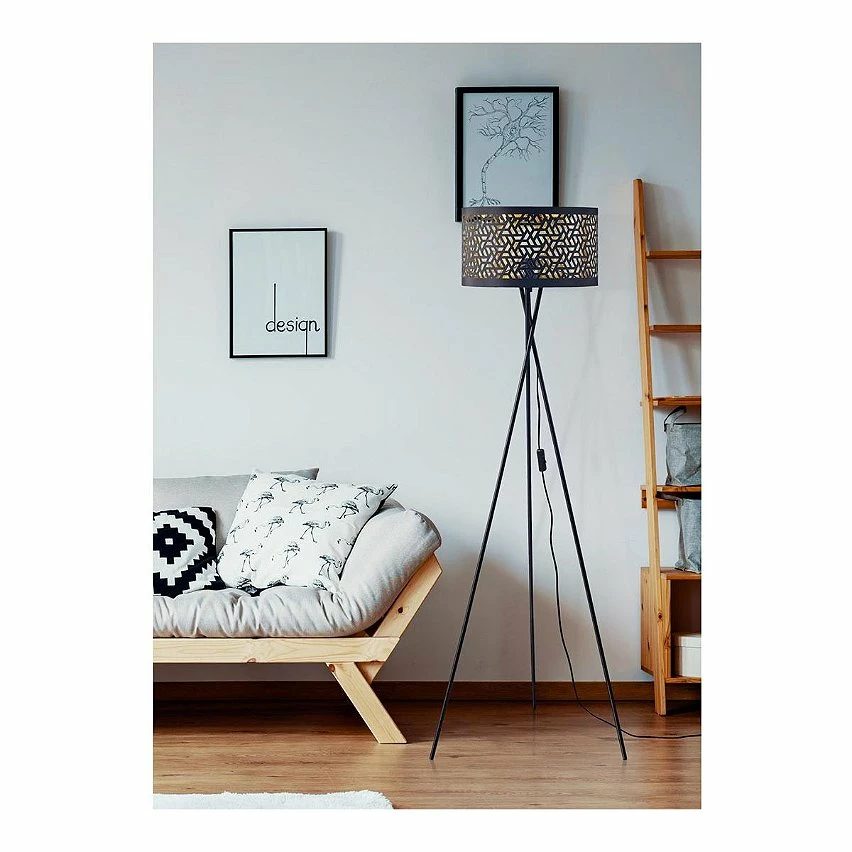 Acheter ❤️ Lampea Lampadaire industriel pour salon 140 cm Aquilaria 🌟 3 Acheter ❤️ Lampea Lampadaire industriel pour salon 140 cm Aquilaria 🌟 – Image 3