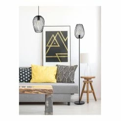 De gros 🎉 Lampea Lampadaire industriel métal pour salon 160 cm Nacre 🤩 -Optonica Soldes 3701587501955 5