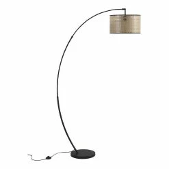 Le moins cher đ„ Vivabita Lampadaire design cannage pour salon 170 cm Thulite âïž
