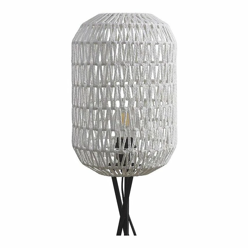 Meilleure vente 🥰 Vivabita Lampadaire design aspect rotin pour salon 150 cm Topaze 👍 3 Meilleure vente 🥰 Vivabita Lampadaire design aspect rotin pour salon 150 cm Topaze 👍 – Image 3
