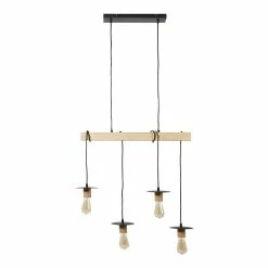 Nouveau 😀 Lampea Suspension industrielle pour salon 13 cm Larimar 🎁 -Optonica Soldes 3701587502174 3