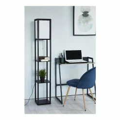 Nouveau 👍 Lampea Lampadaire industriel bois pour salon 160 cm Collins ✔️ -Optonica Soldes 3701587502303 6