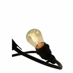 De gros 🎁 Lumisky Guirlande connectable LINK ME LIGHT Noir Caoutchouc 5M 10xE27 🧨 -Optonica Soldes 3760093540230 5