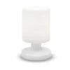 Grosses soldes ✔️ Lumisky Lampe de table sans fil LED LILY W26 Blanc Polyéthylène H26CM ✔️