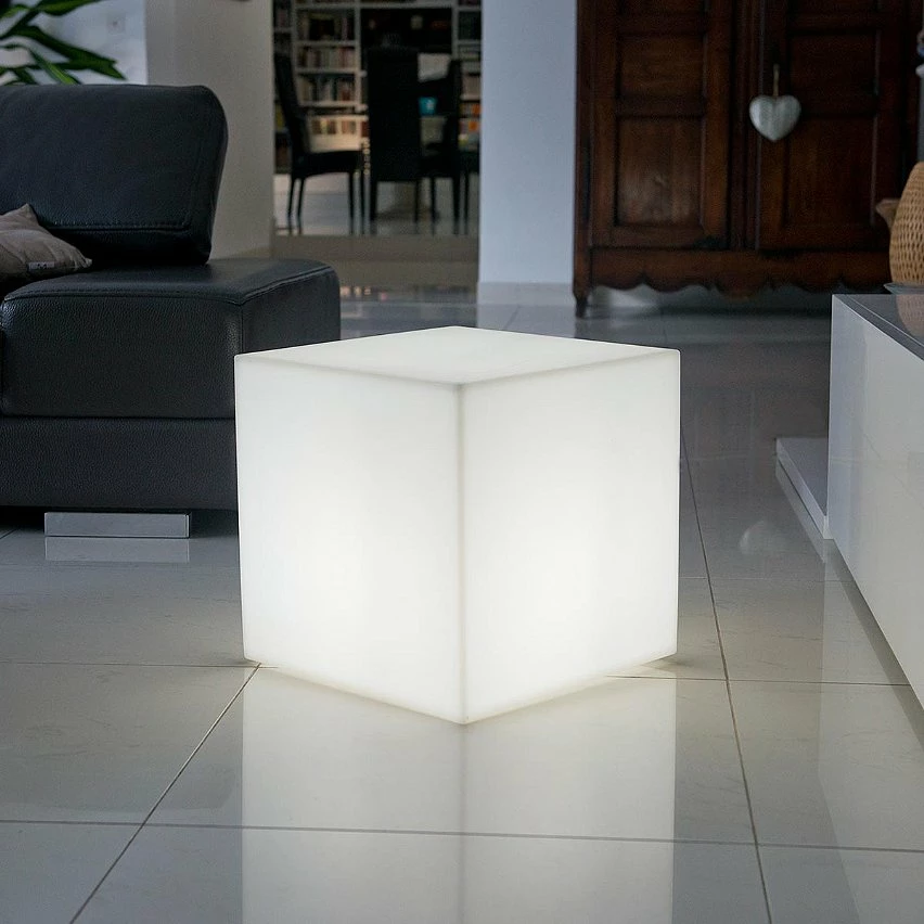 Budget 🔔 Lumisky Cube lumineux filaire CARRY Blanc Polypropylène 40CM 🎉 2 Budget 🔔 Lumisky Cube lumineux filaire CARRY Blanc Polypropylène 40CM 🎉 – Image 2