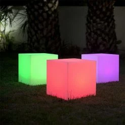 Acheter 😍 Lumisky Cube lumineux sans fil LED multicolore CARRY C40 Multicolore Polyéthylène H40CM 🤩 8 Acheter 😍 Lumisky Cube lumineux sans fil LED multicolore CARRY C40 Multicolore Polyéthylène H40CM 🤩 -Optonica Soldes 3760119733639 2