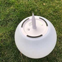 Remise 😍 Lumisky 2 Boules lumineuses solaires SOLSTY C30 Blanc Polyéthylène ∅30cm 🔔 -Optonica Soldes 3760119739488 4