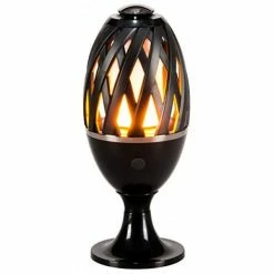 De gros 🤩 Magneticland Lampe-torche LED de jardin avec effet flamme BOMBALIGHT 🌟