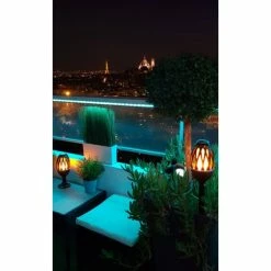 De gros 🤩 Magneticland Lampe-torche LED de jardin avec effet flamme BOMBALIGHT 🌟 -Optonica Soldes 3760161135757 5