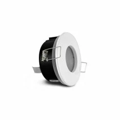 Nouveau 🧨 Miidex Support de Spot Étanche Fixe IP65 Rond Blanc 82mm 🔥