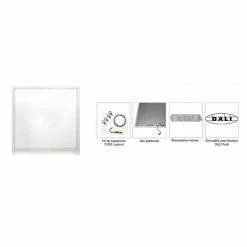 Nouveau đ Miidex Dalle LED 38W 600x600mm Dimmable Dali Push - Blanc du Jour 6000K đ„° 7 Nouveau đ Miidex Dalle LED 38W 600x600mm Dimmable Dali Push - Blanc du Jour 6000K đ„° -Optonica Soldes 3760173774548 4