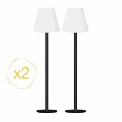 Nouveau 🎉 Lampadaires solaires EZIlight® Solar lamp xl - Pack de 2 lampes 🛒