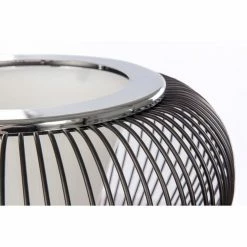 Coupon 🛒 Paris prix Lampe à Poser Design "Exota" 45cm Noir 🔥 -Optonica Soldes 4056216559494 3