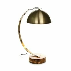 Vente flash 🥰 Paris prix Lampe à Poser en Marbre "Plutos" 57cm Or 👏 -Optonica Soldes 4056216916303 4