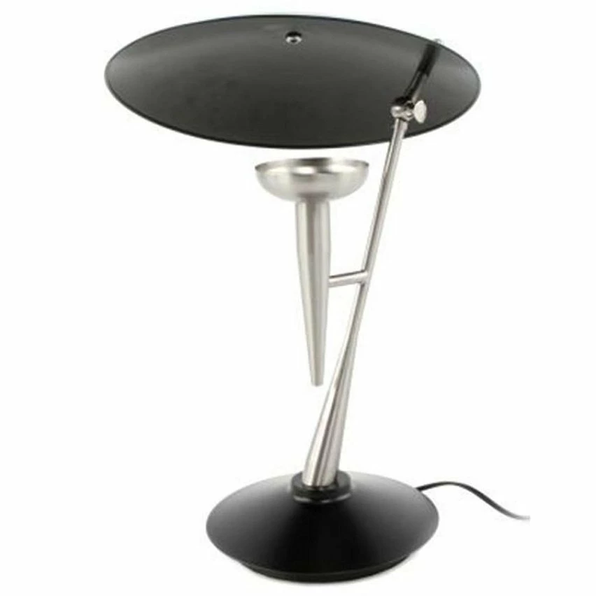 Vente flash ✔️ Paris prix Lampe à Poser Design "Flyer" 50cm Noir & Argent 👍 1 Vente flash ✔️ Paris prix Lampe à Poser Design "Flyer" 50cm Noir & Argent 👍