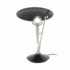 Vente flash ✔️ Paris prix Lampe à Poser Design "Flyer" 50cm Noir & Argent 👍 7 Vente flash ✔️ Paris prix Lampe à Poser Design "Flyer" 50cm Noir & Argent 👍 -Optonica Soldes 4063074219811 4