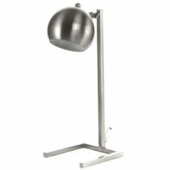 Bon marché ✔️ Paris prix Lampe à Poser Déco "Bruna" 50cm Argent 🎁