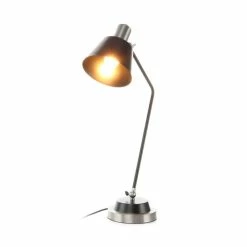 Meilleure vente 😍 Paris prix Lampe à Poser Déco "Triumph" 60cm Argent 👏 -Optonica Soldes 4063074219897 4