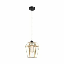 Bon marché 👏 Paris prix Lampe Suspension Déco "Terias" 26cm Transparent 😉 -Optonica Soldes 4063074220558 4