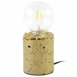 Meilleure affaire 🌟 Paris prix Lampe à Poser Déco "Curacao" 9cm Or 😀