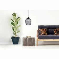 Les meilleures critiques de 🌟 Paris prix Lampe Suspension Déco "Corona" 27cm Gris 🔔 -Optonica Soldes 4063074223139 2