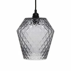 Tout neuf ⌛ Paris prix Lampe Suspension Déco "Lumi" 27cm Gris 😍