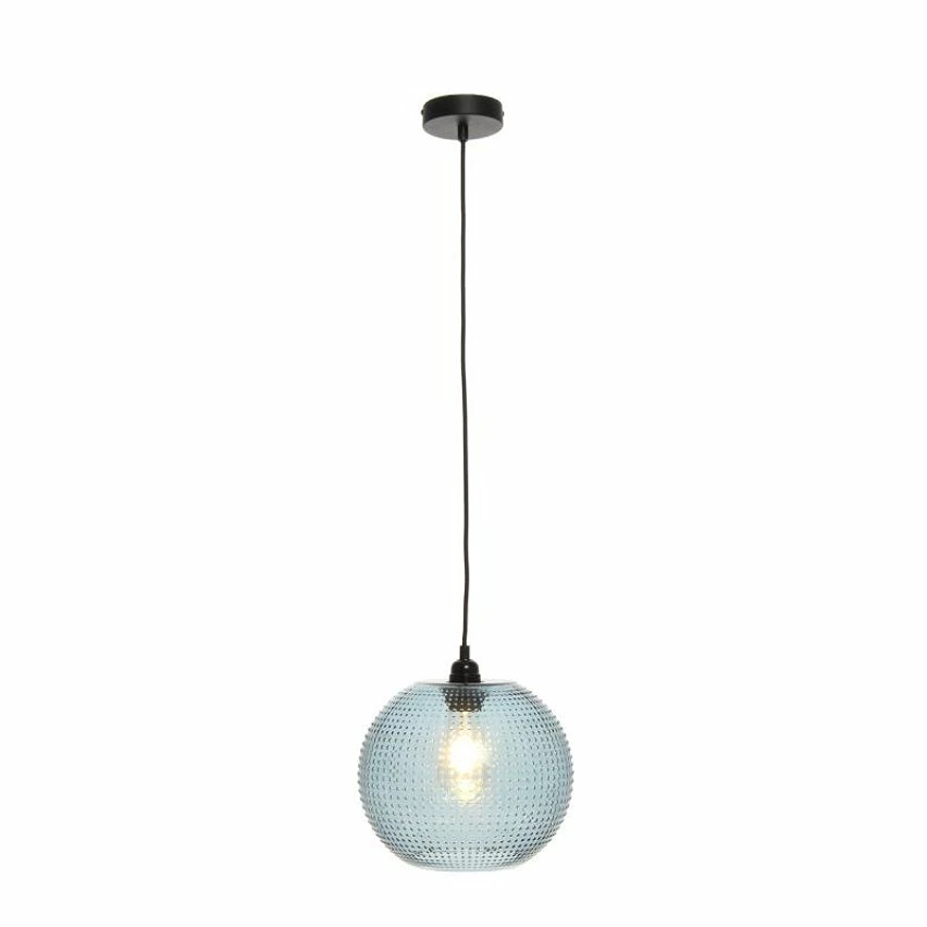 Nouveau đ Paris prix Lampe Suspension en Verre "Saturne" 23cm Bleu & Noir đ€© 4 Nouveau đ Paris prix Lampe Suspension en Verre "Saturne" 23cm Bleu & Noir đ€© â Image 4