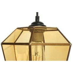 Grosses soldes ⌛ Paris prix Lampe Suspension Déco "Terias" 26cm Orange ❤️ -Optonica Soldes 4063074223610 3