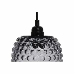 Grosses soldes 🥰 Paris prix Lampe Suspension en Verre "Irina" 34cm Gris 😍 -Optonica Soldes 4063074224112 3