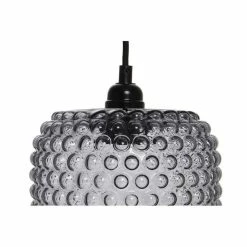 De gros 👍 Paris prix Lampe Suspension en Verre "Irène" 27cm Gris 🛒 -Optonica Soldes 4063074224235 3