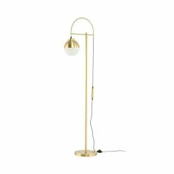 Bon marché 🥰 Paris prix Lampadaire Design "Lavina" 160cm Or ✨