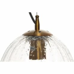 Meilleure affaire ❤️ Paris prix Lampe Suspension en Verre "Virgina" 36cm Transparent 🔔 -Optonica Soldes 4063074256717 3