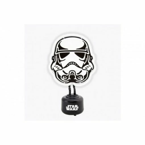 Budget 🛒 Lampe Neon Star Wars - Stormtrooper 🛒 -Optonica Soldes 5055437910809 1