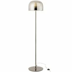 Meilleure affaire ✨ Paris prix Lampadaire Design en Verre "Topja" 171cm Argent 🎁 -Optonica Soldes 5400924055417 2