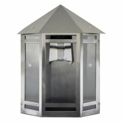 Meilleur prix 🔥 I-Watts Outdoor Lighting Demi applique Inox E27 60W ⭐