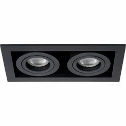 Sortie 🌟 Lampea Spot encastrable design 2 lampes Charlie 👍 -Optonica Soldes 5411212092267 1