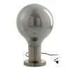 Les meilleures critiques de 🛒 Paris prix Lampe à Poser Design "Global" 50cm Gris & Argent 😀