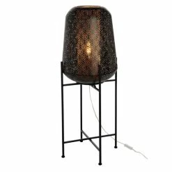 Budget 😀 Paris prix Lampe à Poser Design "Orientale" 95cm Noir 🌟 -Optonica Soldes 5415203963703 2