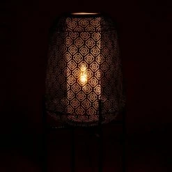Budget 😀 Paris prix Lampe à Poser Design "Orientale" 95cm Noir 🌟 -Optonica Soldes 5415203963703 3