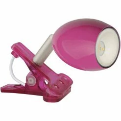 Nouveau 🔥 Paris prix Spot à Pince Orientable LED "Ara" 17cm Rose 🔔
