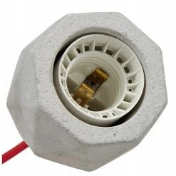 Nouveau 😀 Paris prix Douille pour Lampe Suspension "Bruut" 150cm Gris ⌛ -Optonica Soldes 5420072043029 3