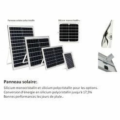 Top 10 ✔️ Digitech Projecteurs étanche solaires à LED 100W Blanc froid 6000k 🛒 -Optonica Soldes 5602015276644 5