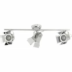 De gros 🔔 Britop Plafonnier Spot 3 Têtes LED "Photo" 57cm Chrome 😍