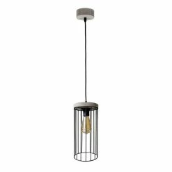 Budget đŻ Paris prix Lampe Suspension Design "Gunnar" 135cm Gris â