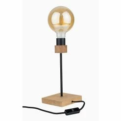 Grosses soldes 🤩 Paris prix Lampe à Poser Design "Chandelle" 30cm Naturel ✔️